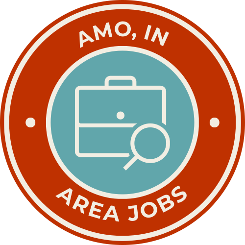 AMO, IN AREA JOBS logo